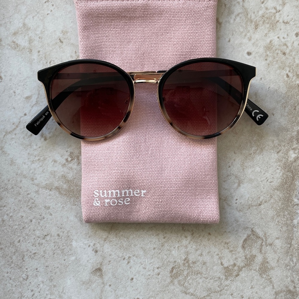 Summer & Rose Black Sunglasses